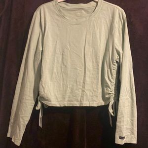 Thin long sleeve top
